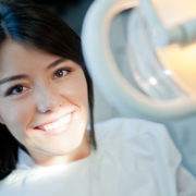 woman at the dentist m